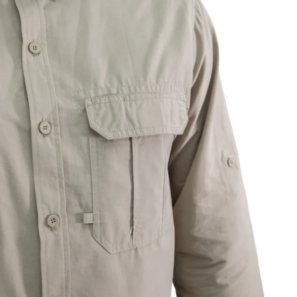 Camisa Hardwork Duck Dry Khaki Hombre
