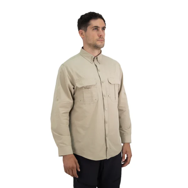 Camisa Hardwork Duck Dry Khaki Hombre