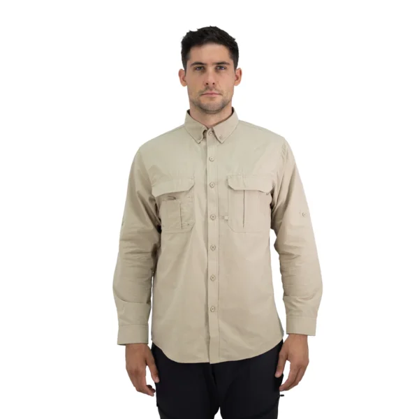 Camisa Hardwork Duck Dry Khaki Hombre