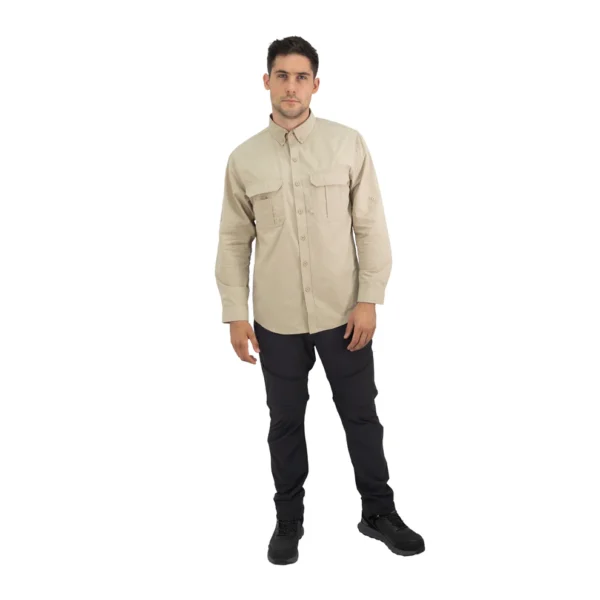 Camisa Hardwork Duck Dry Khaki Hombre