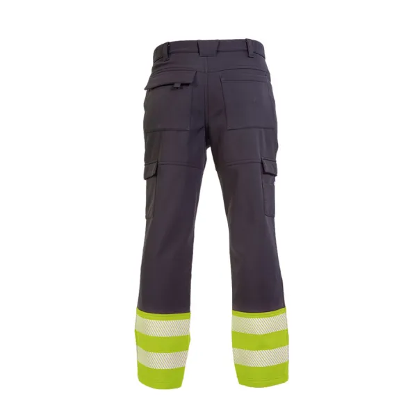 Pantalón Softshell Hardwork Oklan Amarillo Fluor