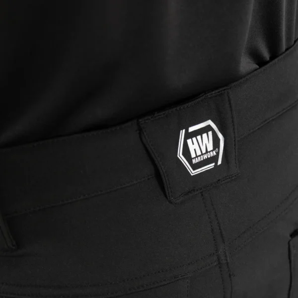 Pantalón Softshell Hardwork Oklan Rojo Flúor