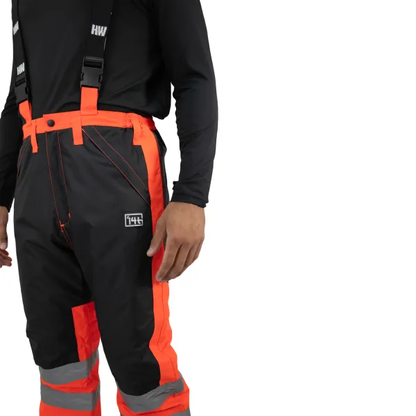 Jardinera Reflectiva Hardwork Siberia Rojo Flúor