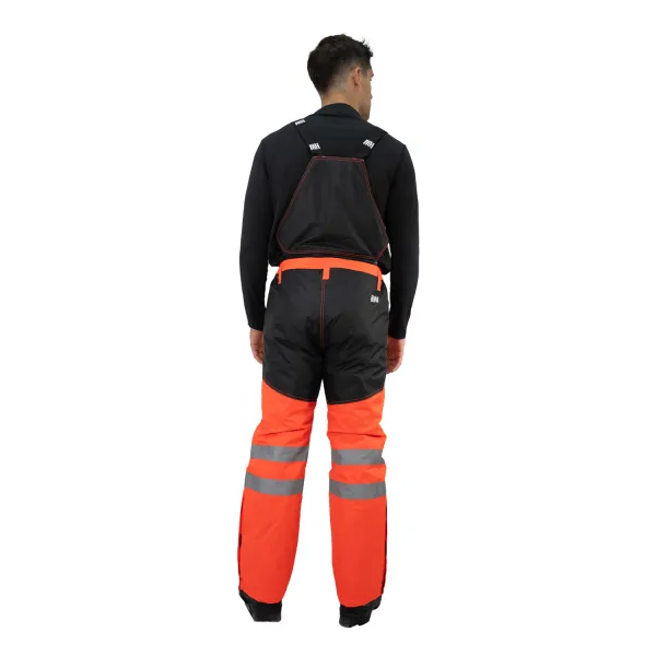 Jardinera Reflectiva Hardwork Siberia Rojo Flúor