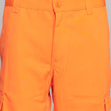 Pantalón Cargo Alta Visibilidad Naranjo Flúor