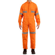 Overol Alaska Canvas C/Cinta Naranjo