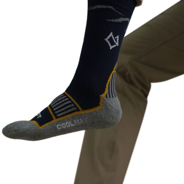 izli22100n079_4 Calcetín Copper Cu29 Azul Marino