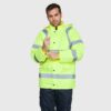 Parka Alta Visibilidad - Clase III Amarillo Flúor