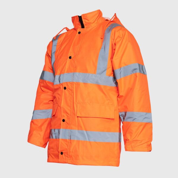 Parka Alta Visibilidad - Clase III Naranjo Flúor