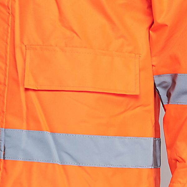 Parka Alta Visibilidad - Clase III Naranjo Flúor