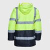 Parka Alta Visibilidad Combinada - Clase III Amarillo Fluor