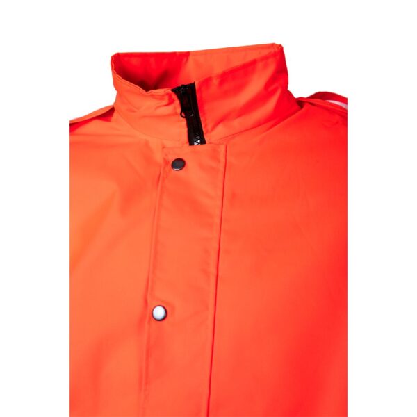 Parka Guardia Hombre Alta Visibilidad Rojo AV