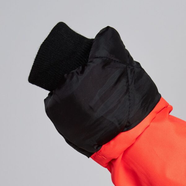 Parka Guardia Mujer Alta Visibilidad Rojo AV