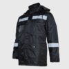 Parka Térmica C/Reflectante Multibolsillo Negro