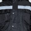 Parka Térmica C/Reflectante Multibolsillo Negro