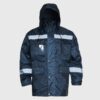 Parka Térmica C/Reflectante Multibolsillo Azul Marino