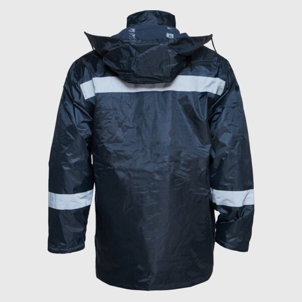 Parka Térmica C/Reflectante Multibolsillo Azul Marino