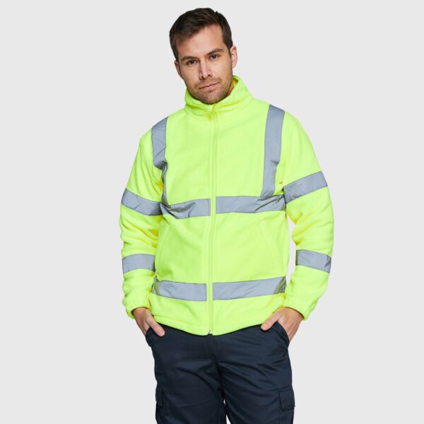 Polar Alta Visibilidad Hombre Amarillo Fluor