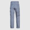 Pantalón Cargo Poplin Cintura Elasticada Gris Medio