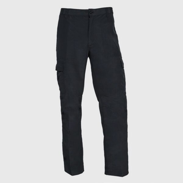 Pantalón Cargo Poplin Cintura Elasticada Negro