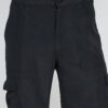 Pantalón Cargo Poplin Cintura Elasticada Negro