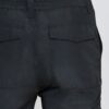 Pantalón Cargo Poplin Cintura Elasticada Negro