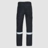 Pantalón Cargo Poplin C/Reflectante Negro