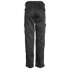 Pantalón Cargo Forro Polar Gabardina Negro