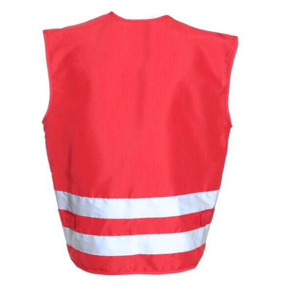 Chaleco Geólogo Poplin Guardia Rojo