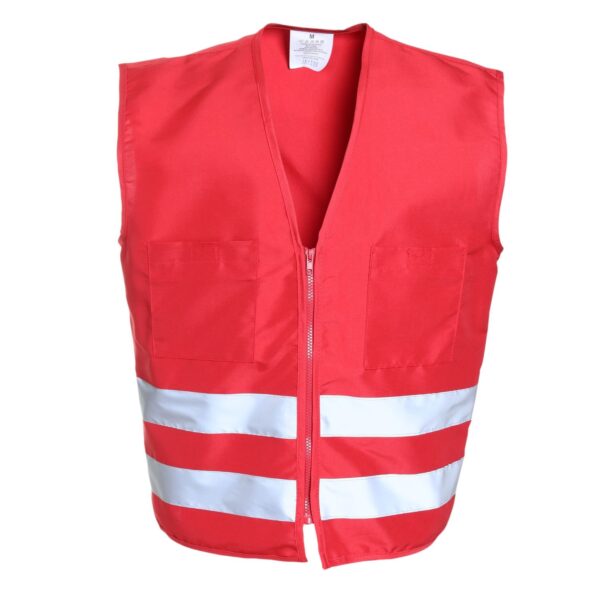Chaleco Geólogo Poplin Guardia Rojo
