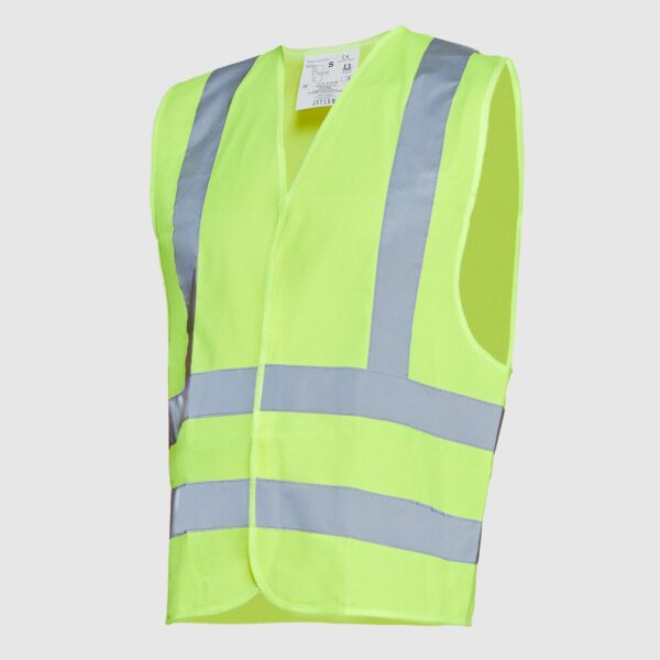 Chaleco Vial Alta Visibilidad - Clase II Amarillo Fluor