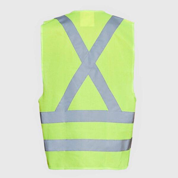 Chaleco Vial Alta Visibilidad - Clase II Amarillo Fluor