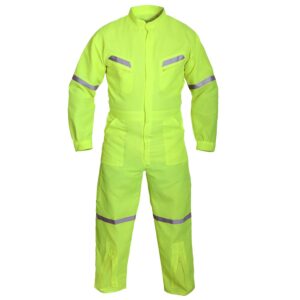 Overol Poplin C/Reflectante Amarillo Fluor