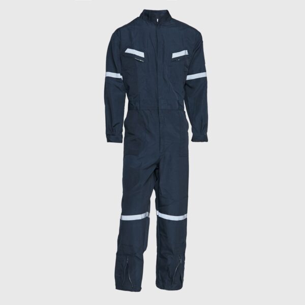 Overol Poplin C/Reflectante Azul Marino