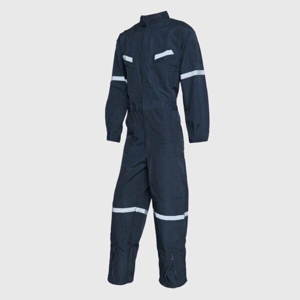 Overol Poplin C/Reflectante Azul Marino