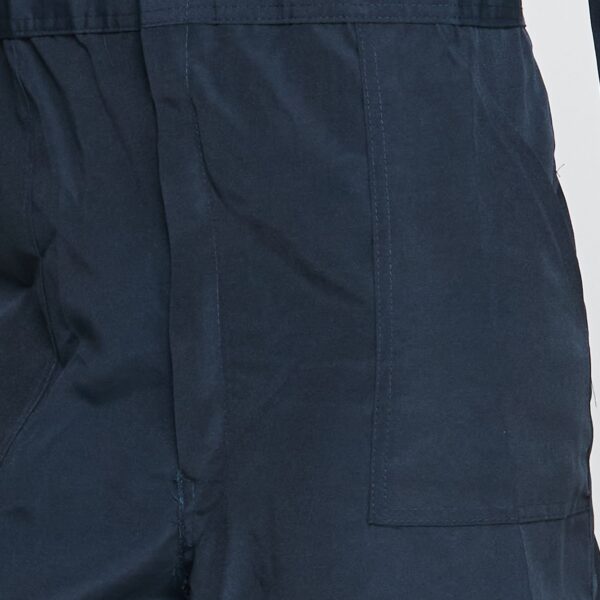 Overol Poplin C/Reflectante Azul Marino