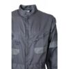 Overol Gabardina C/Reflectante Gris Medio
