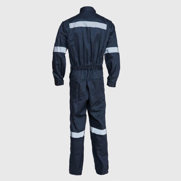 Overol Gabardina C/Reflectante Azul Marino