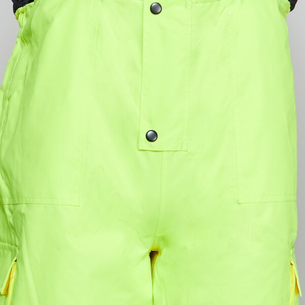 Jardinera Térmica Impermeable Alta Visibilidad Bicolor - Clase I Amarillo Flúor