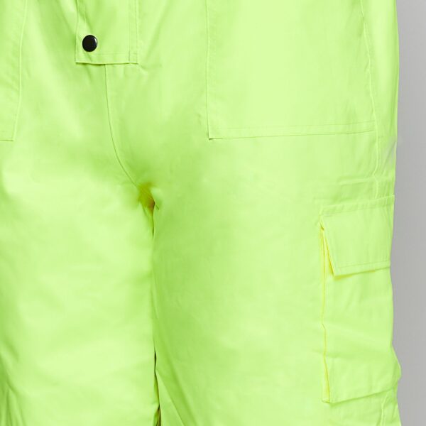 Jardinera Térmica Impermeable Alta Visibilidad Bicolor - Clase I Amarillo Flúor