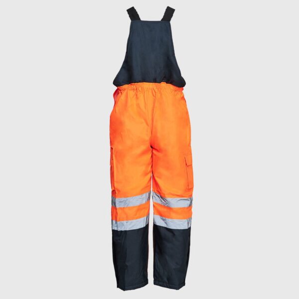 Jardinera Térmica Impermeable Alta Visibilidad Bicolor - Clase I Naranjo Flúor