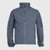 Softshell Premium Ejecutivo Hombre Gris Oscuro