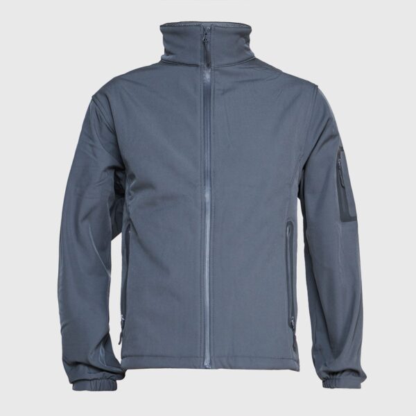Softshell Premium Ejecutivo Hombre Gris Oscuro