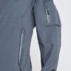 Softshell Premium Ejecutivo Hombre Gris Oscuro