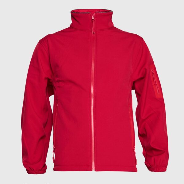 Softshell Premium Ejecutivo Hombre Rojo