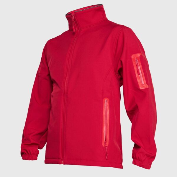 Softshell Premium Ejecutivo Hombre Rojo