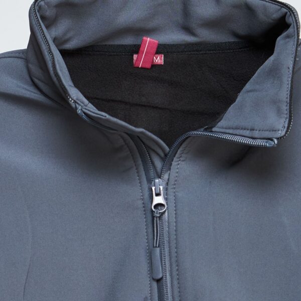 Softshell Premium Ejecutivo Mujer Gris Oscuro