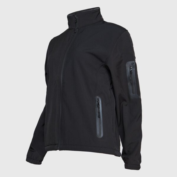 Softshell Premium Ejecutivo Mujer Negro