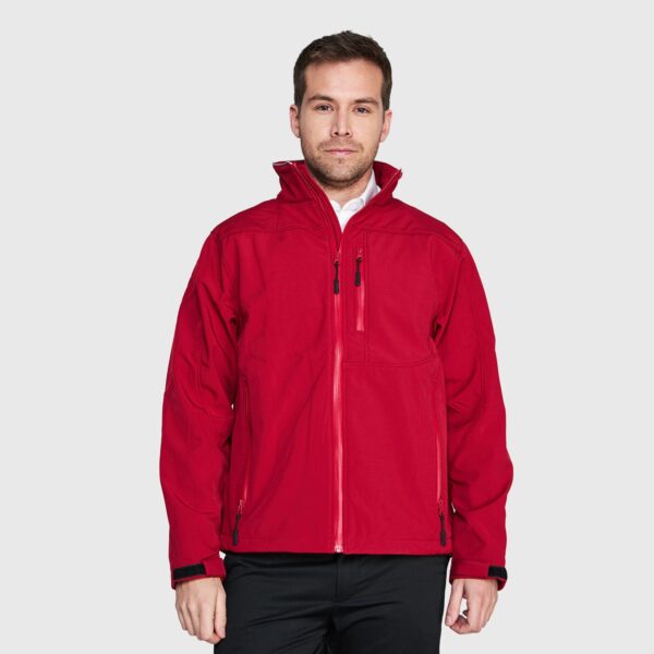 Softshell Técnico Hombre M/L Rojo