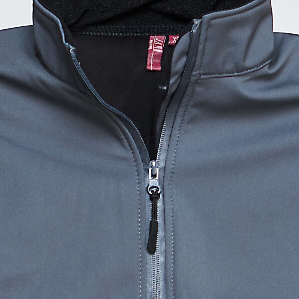Softshell Tecnico Mujer M/L Gris Oscuro